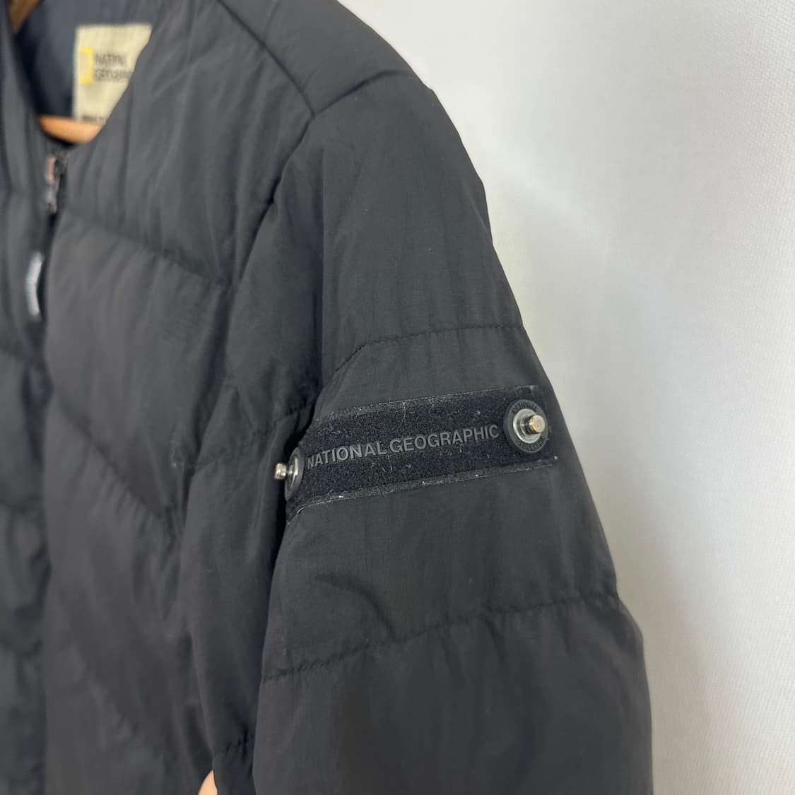   네셔널지오그래픽 여자 경량패딩 자켓 검정 90 S EW 상품이미지4