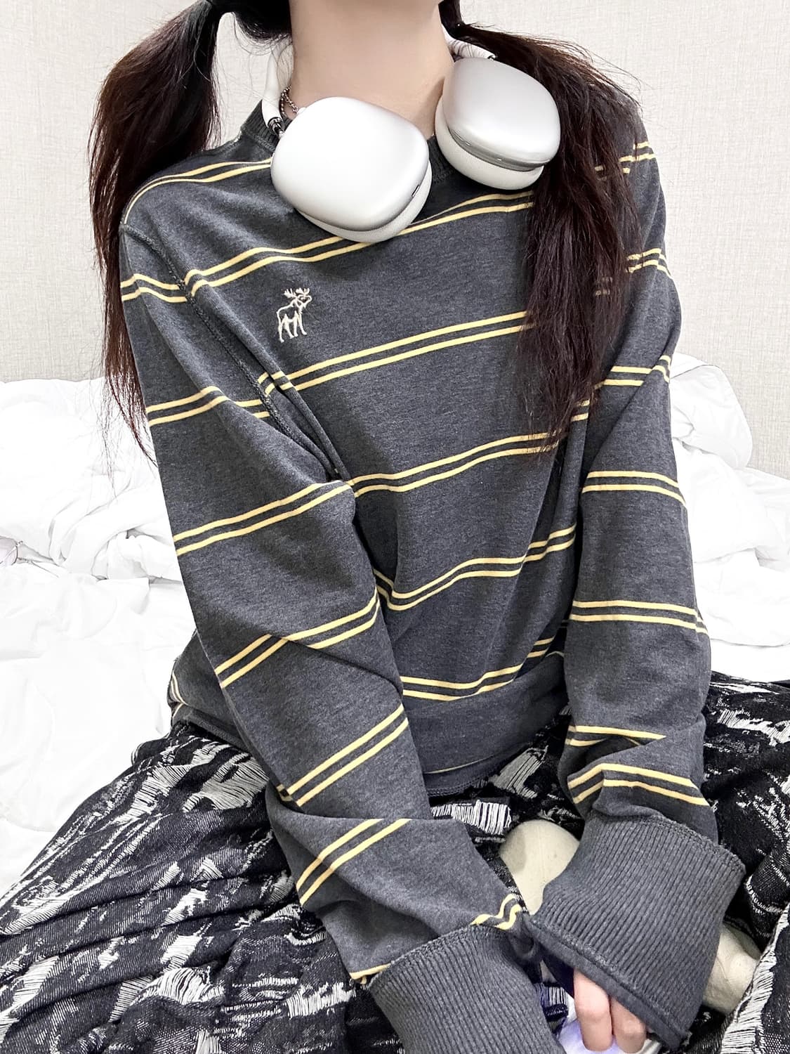 아베크롬비 순록 단가라 롱슬리브 상품이미지3