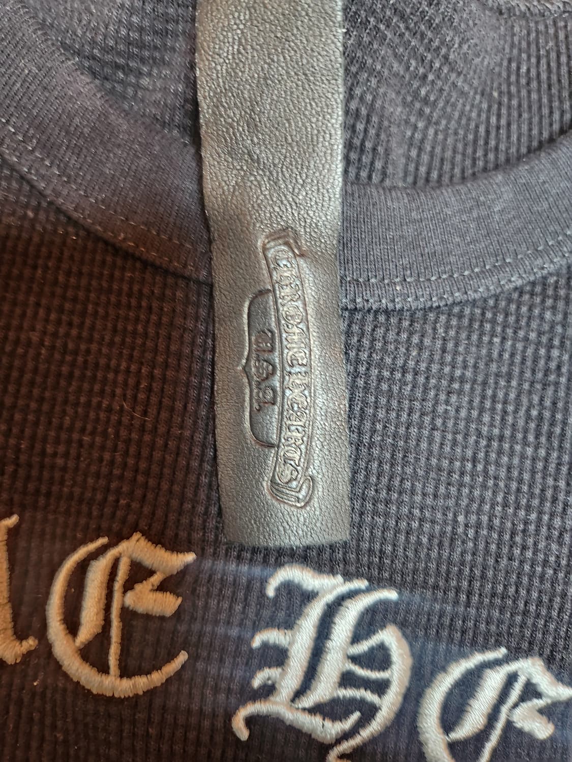 크롬하츠 세메터리 와플니트 롱슬리브 xxl 상품이미지4