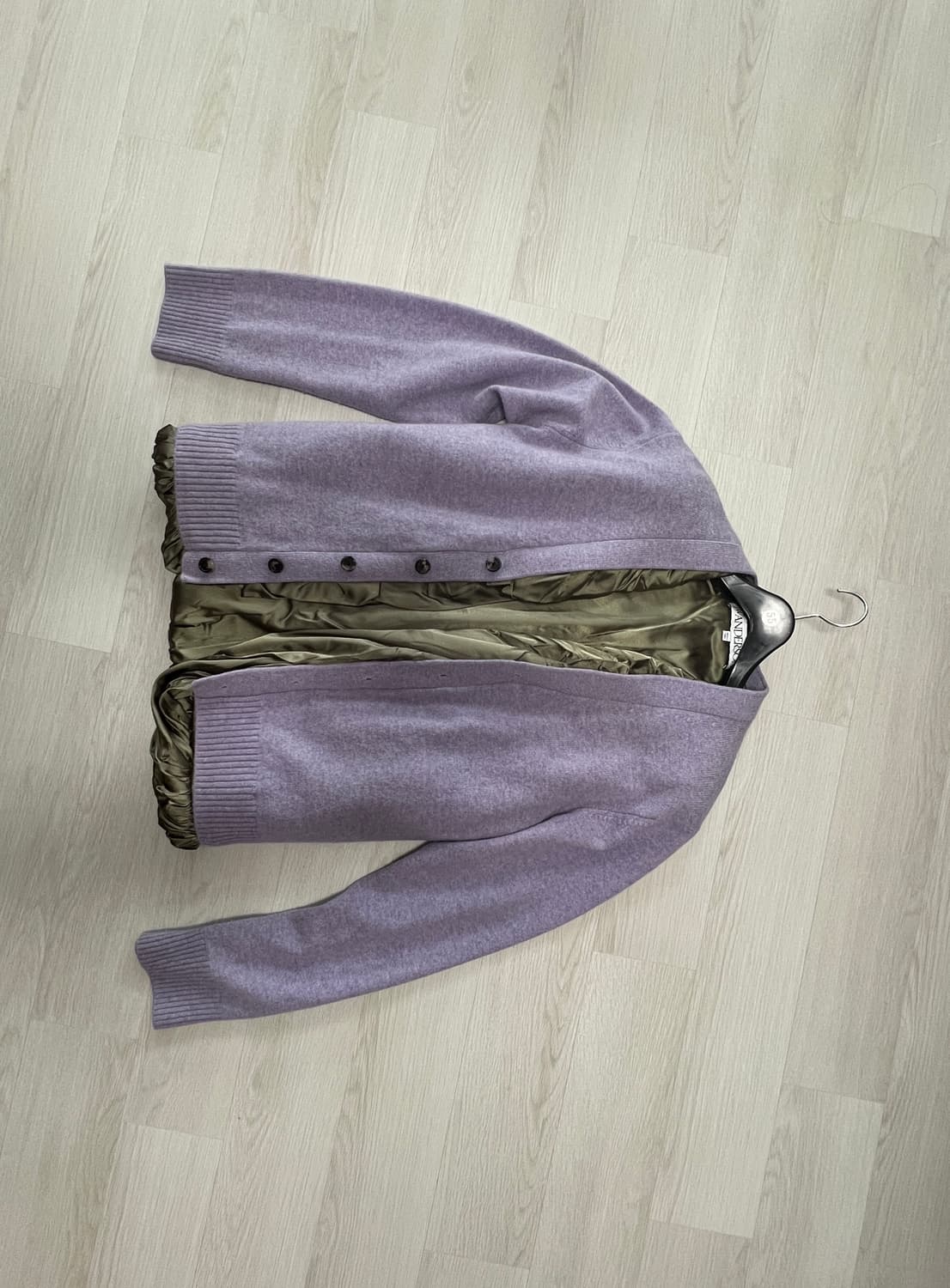 Jw anderson satin lined cardigan 상품이미지8