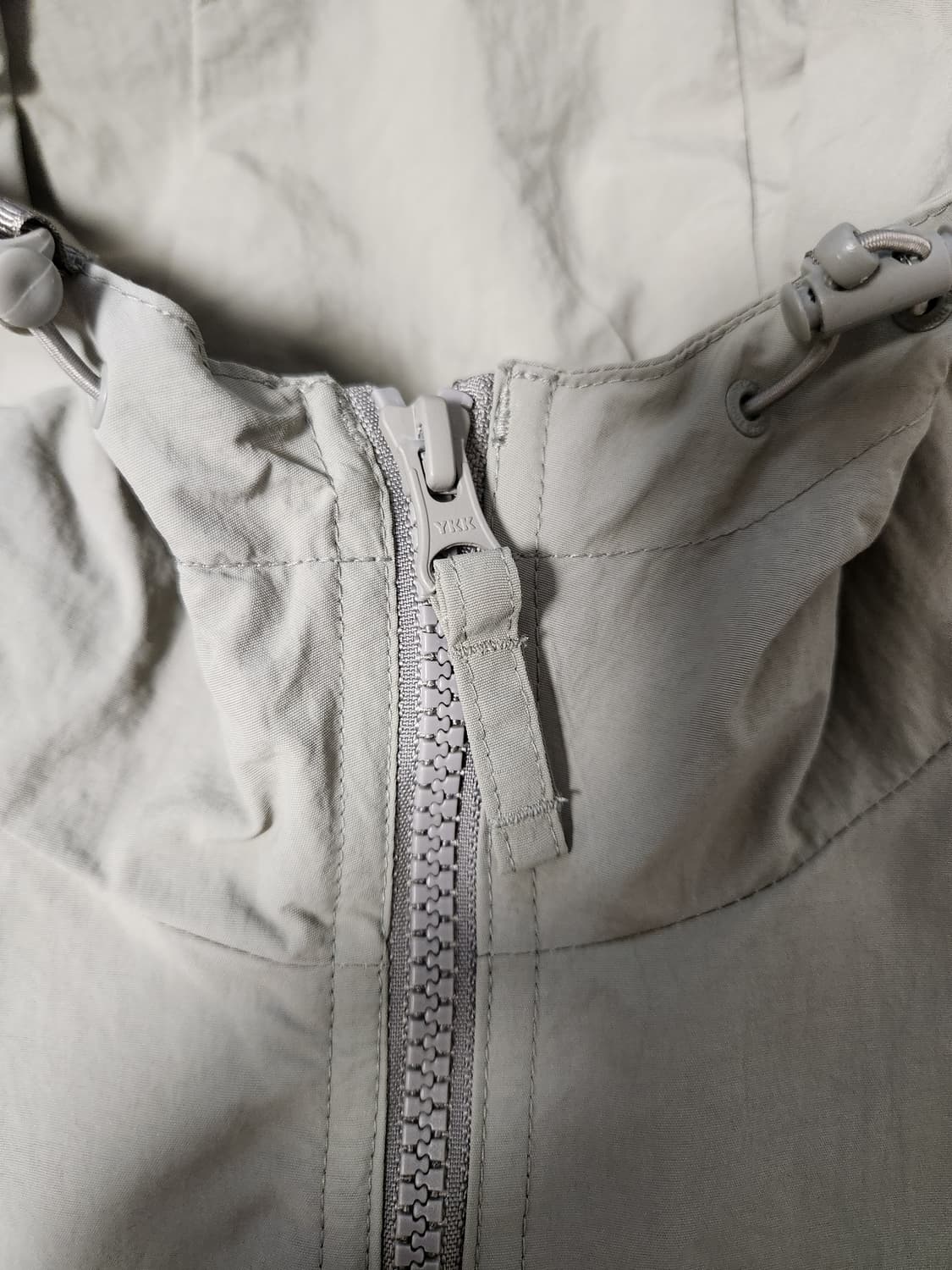 스노우피크 아웃도어 캠플 포켓 바람막이 BB S24FMCWB12 카키그레 상품이미지8