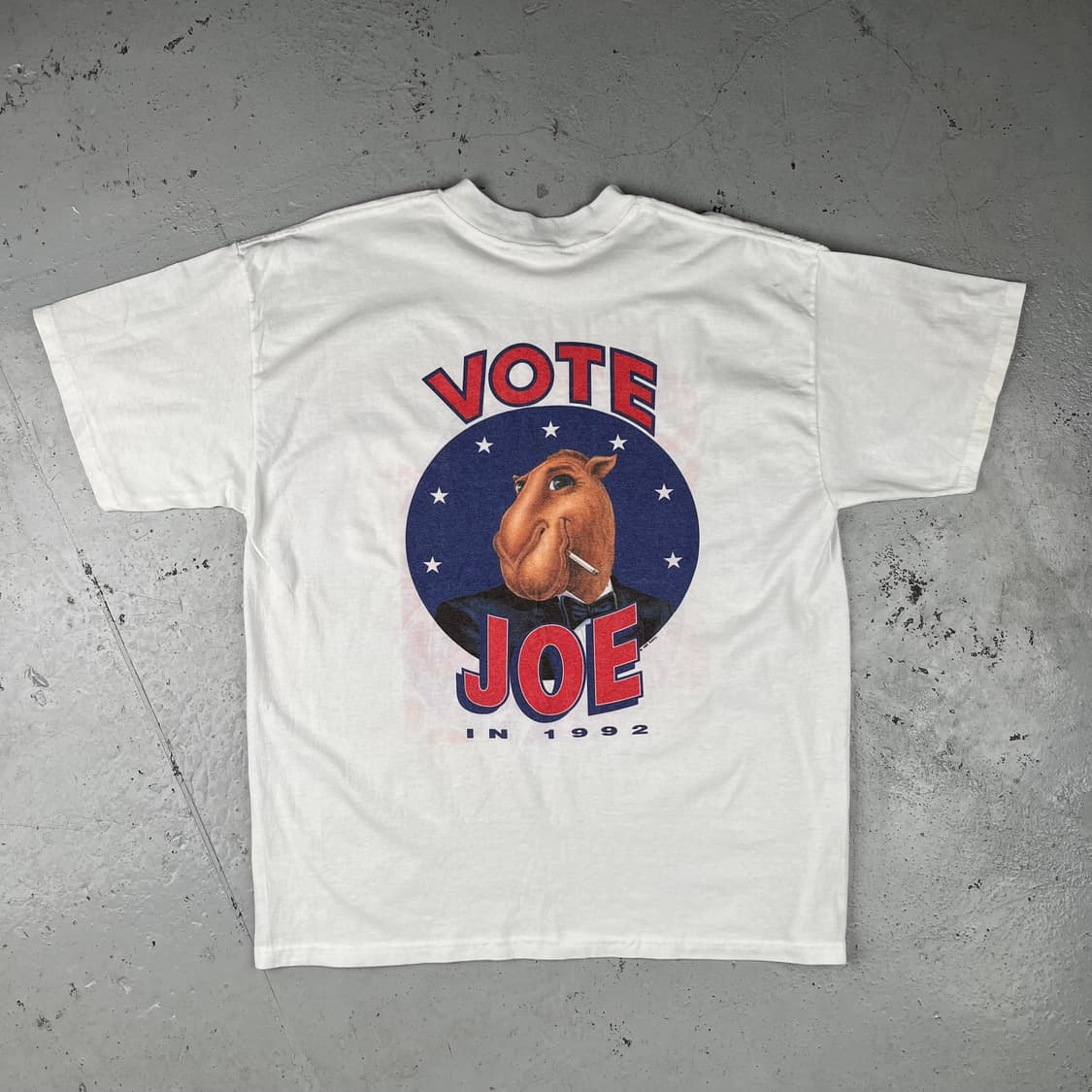 빈티지 Camel 1992 Vote Joe 포켓 반팔티 상품이미지3