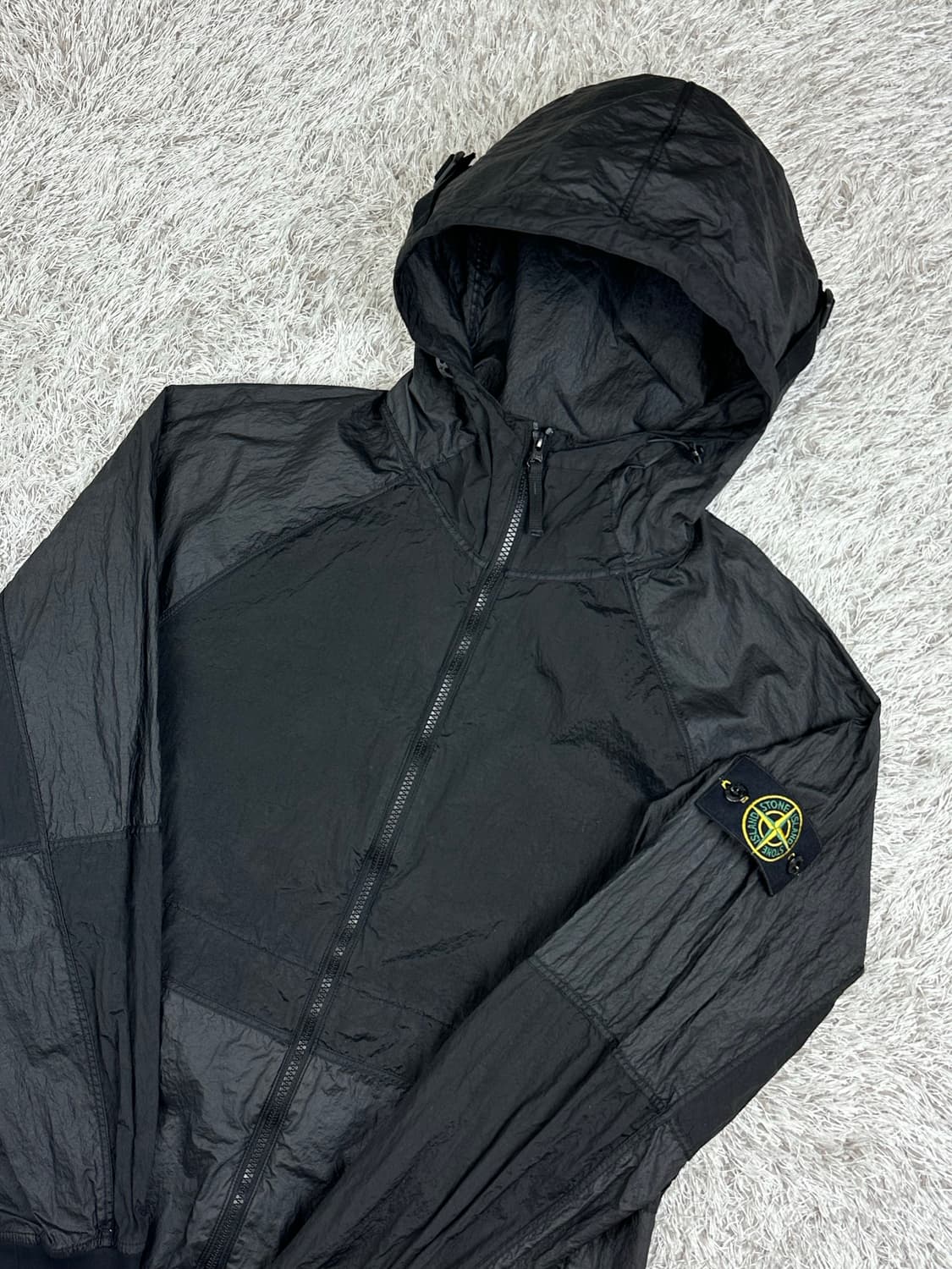[L] 백화점판 정품 스톤아일랜드 24SS 나일론메탈 와트로 후드 자켓 상품이미지1