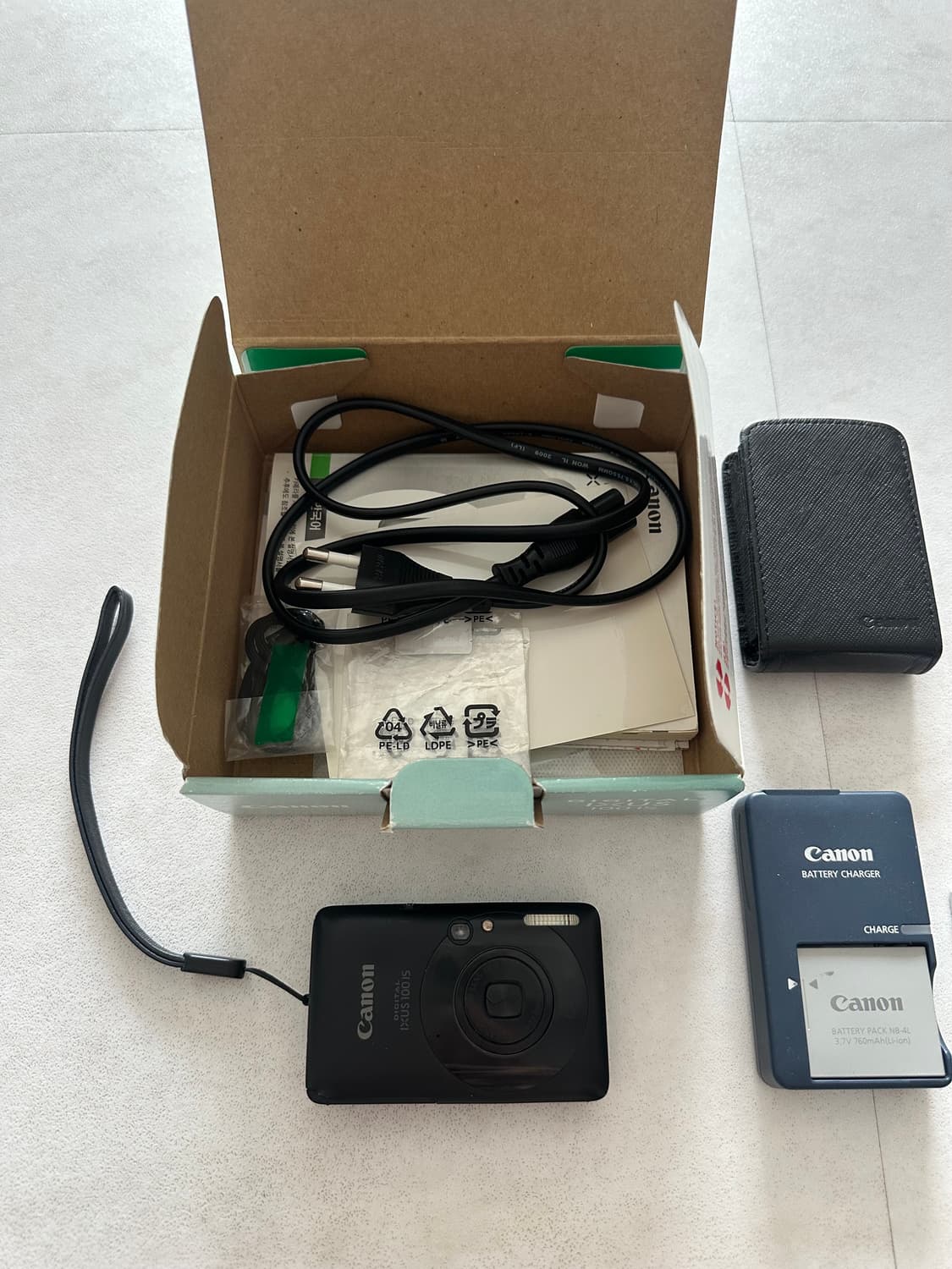 캐논 익서스 ixus 100is / 익시 ixy 210is 블랙 상품이미지2