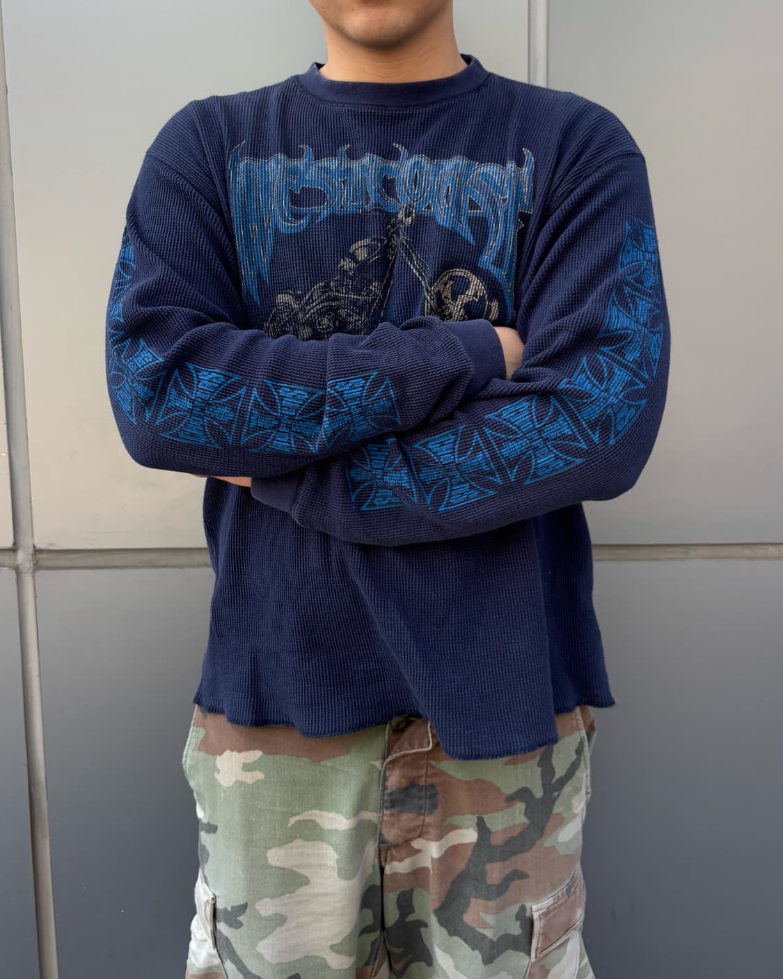 00s west coast choppers 써멀 니트 상품이미지2