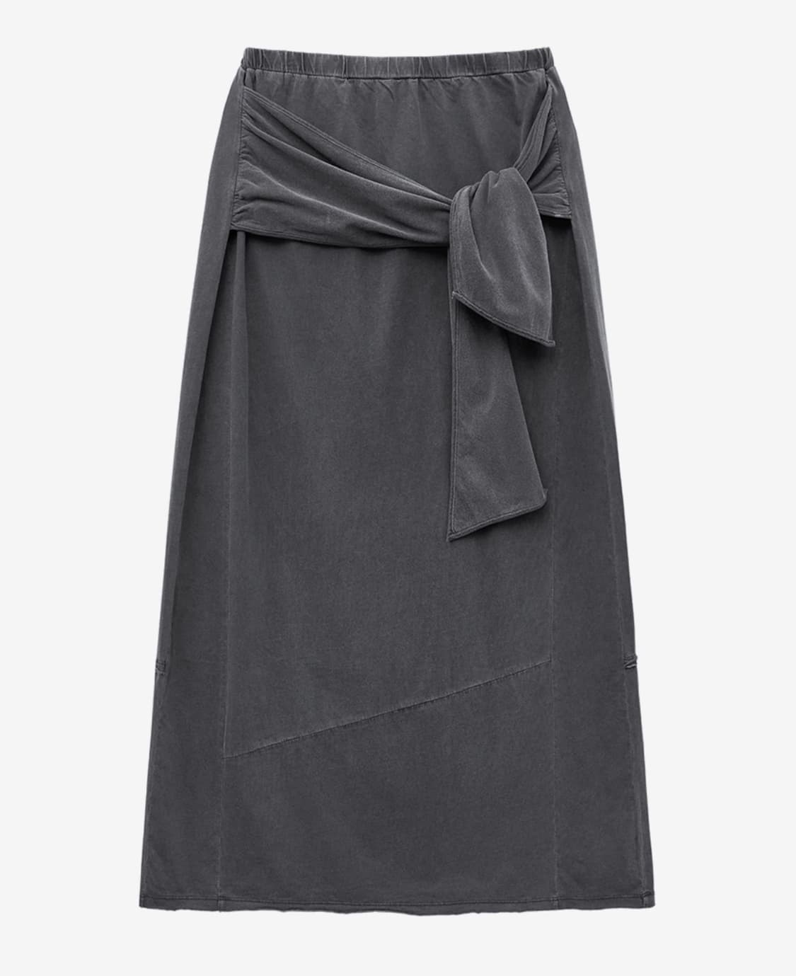 인사일런스 노티드 맥시 저지 스커트 상품이미지2