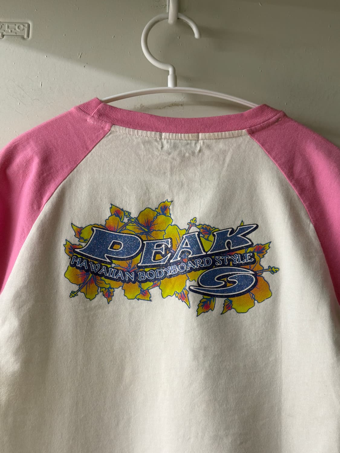 일본빈티지 레글런 더블 프린팅 숏반팔 상품이미지9