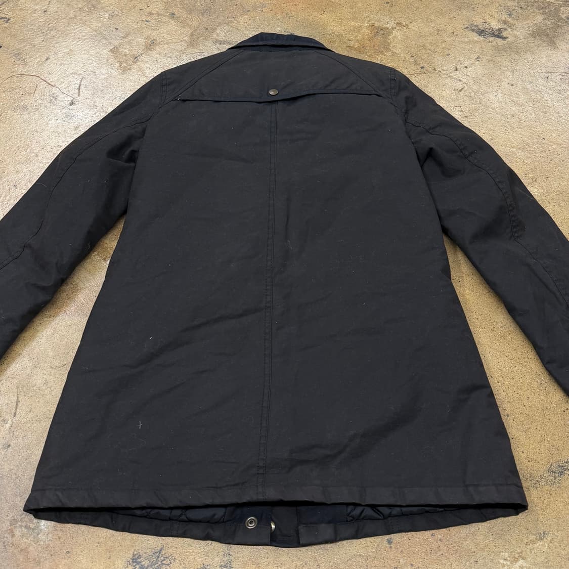 [정품] 바버 블랙 왁스 코튼 자켓 b19 상품이미지4