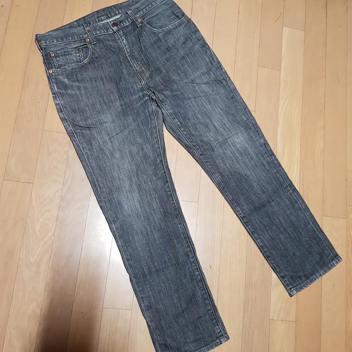 32인치/ 리바이스 505 /일본 내수용 그레이데님/2-420타 상품이미지1