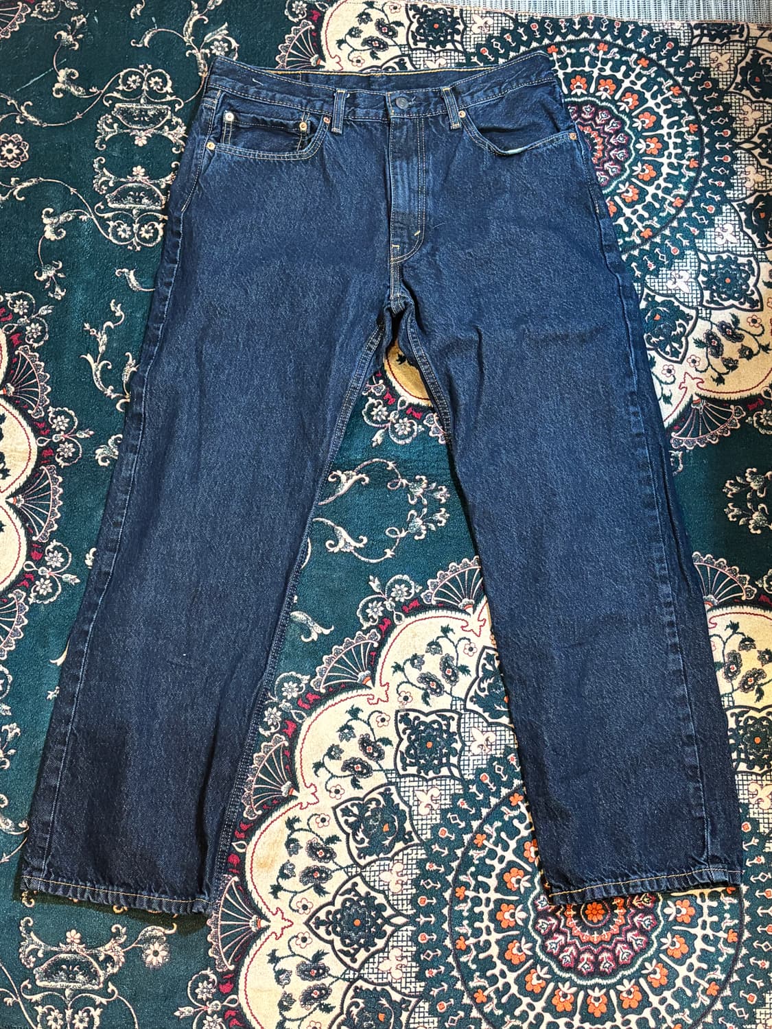 리바이스 555 TM 96 RELAXED FIT STRAIGHT 생지데님 상품이미지4