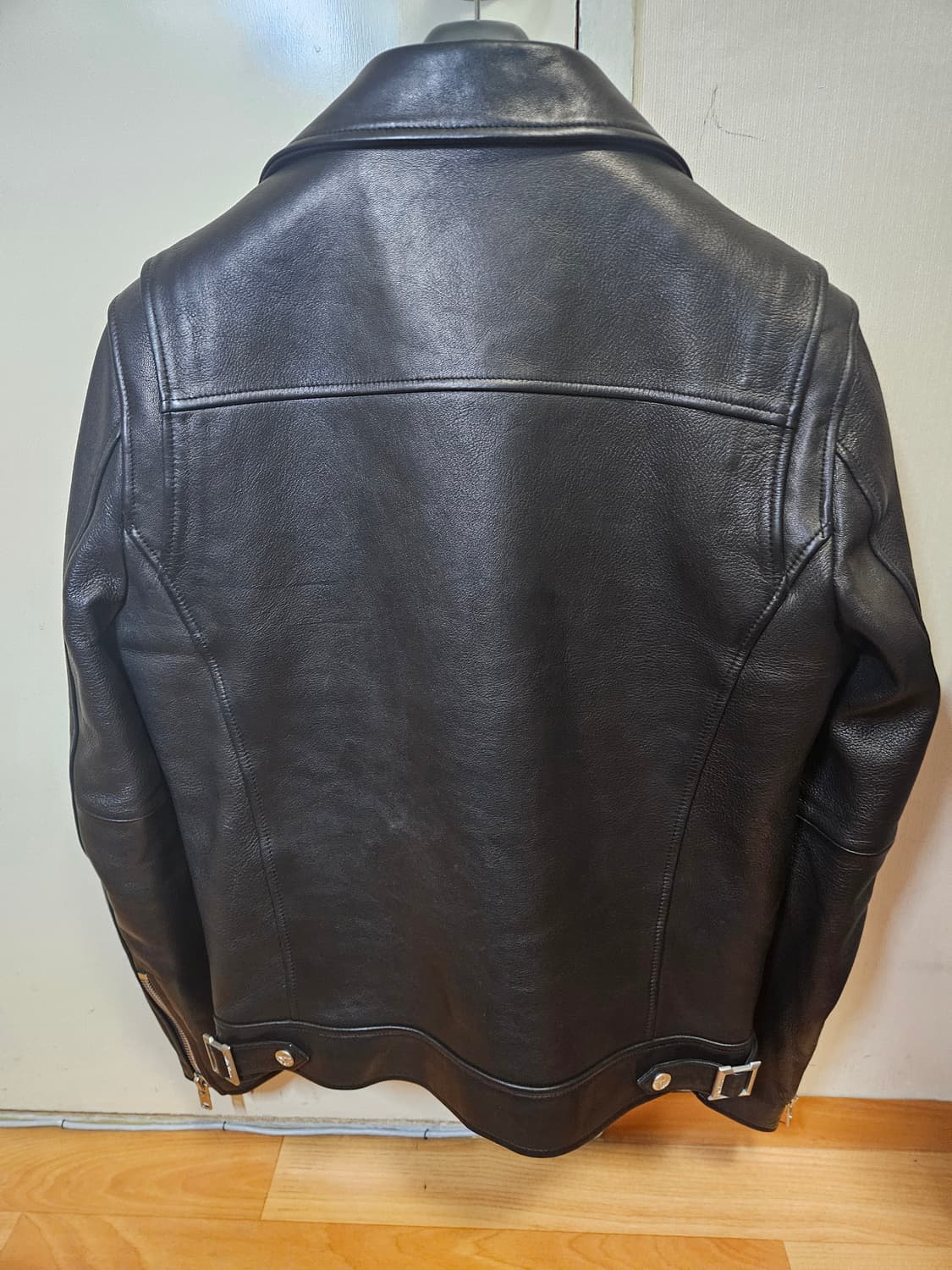 44) 느와르 라르메스 BLACK LABEL 블랙라벨 더블라이더 가죽 레 상품이미지2