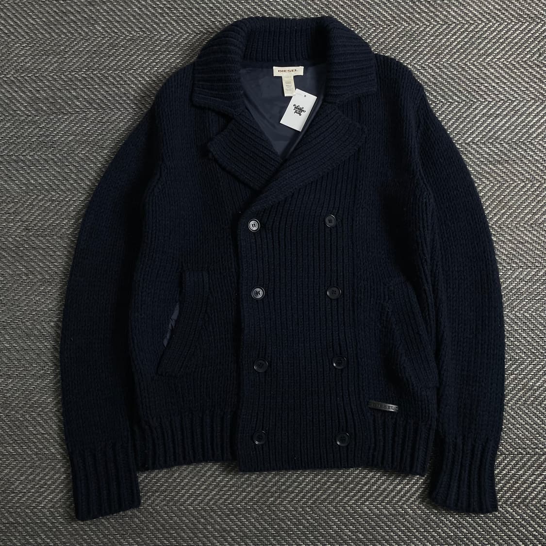 디젤 y2k 아카이브 울 니트 자켓o 3893 상품이미지1