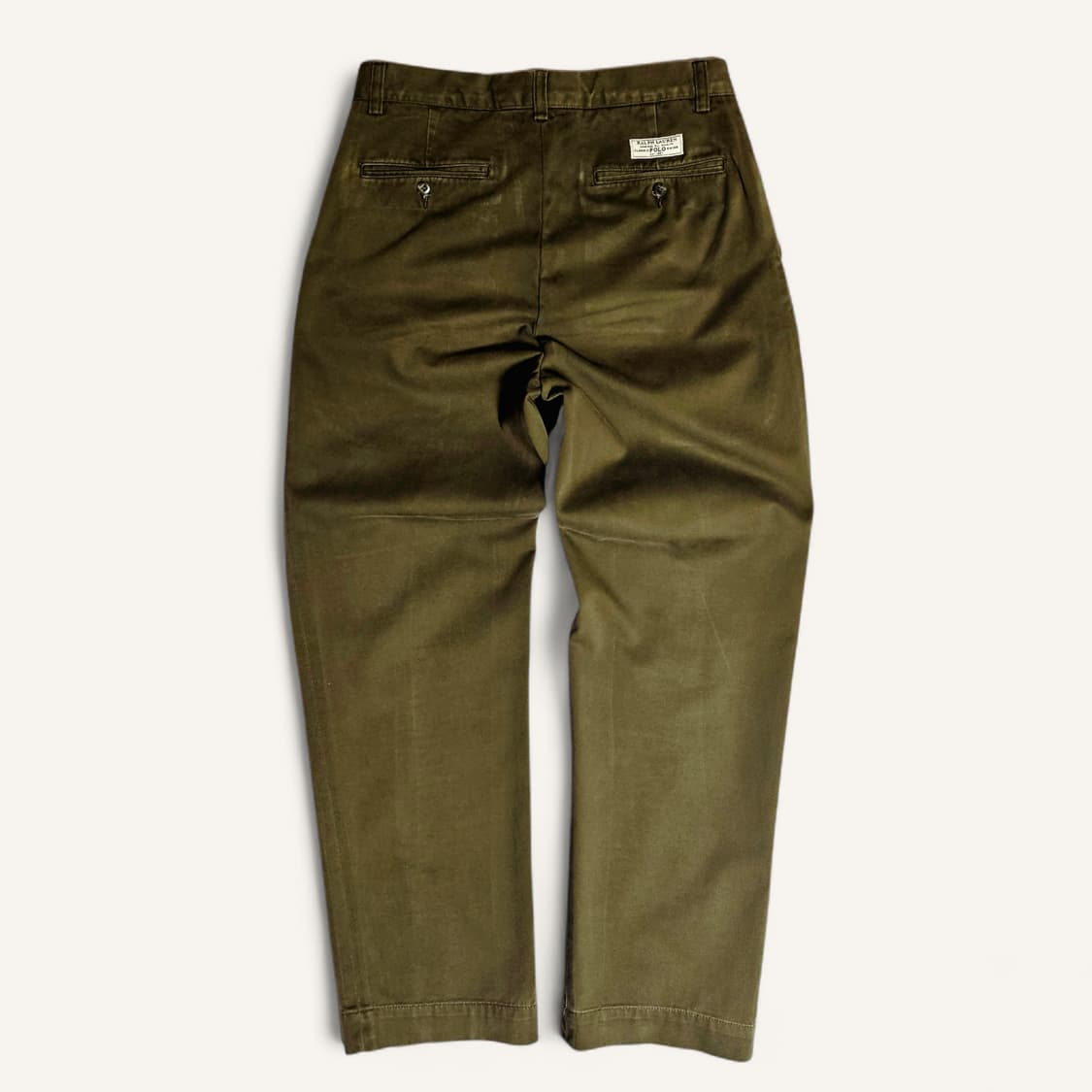 [30][폴로 랄프로렌] 00's 투플리츠 클래식 치노팬츠 상품이미지2