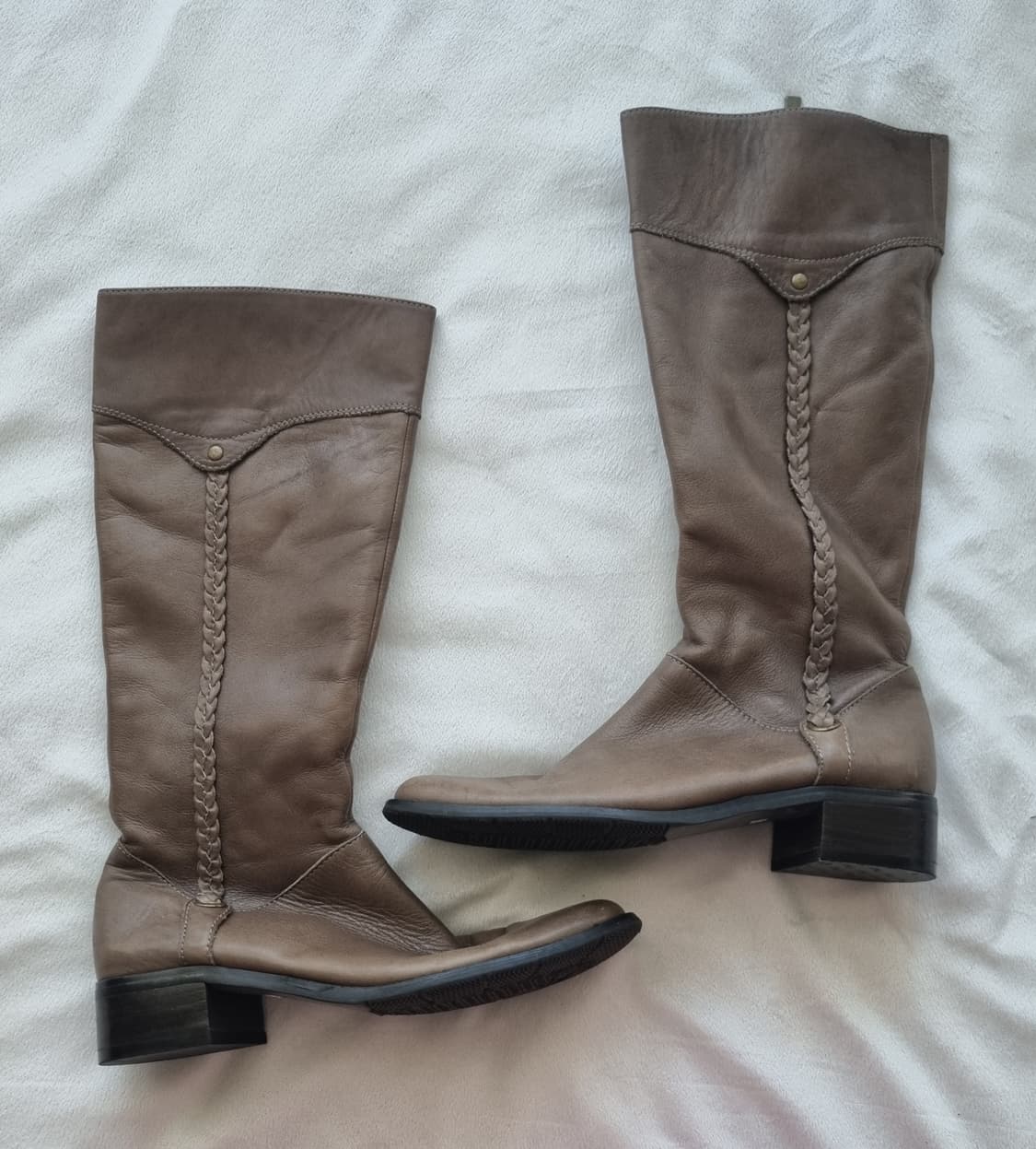 빈티지 라떼 모카 갸루 부츠 상품이미지1