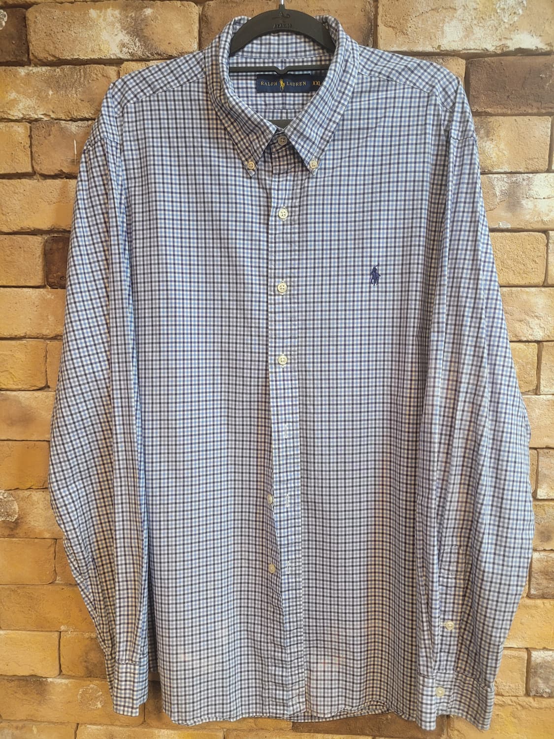 폴로 랄프로렌 남성 체크 셔츠 XXL 상품이미지1