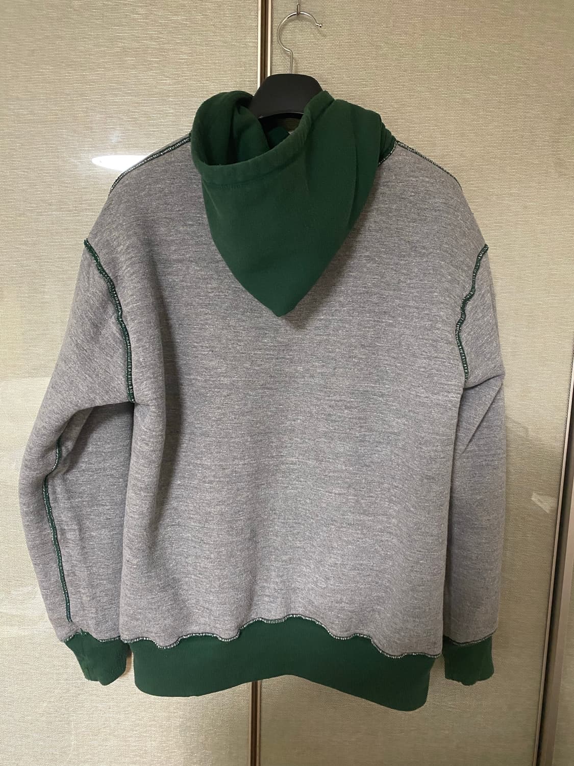 [XL] 80s 러셀 더블페이스 후드 딥그린 상품이미지4