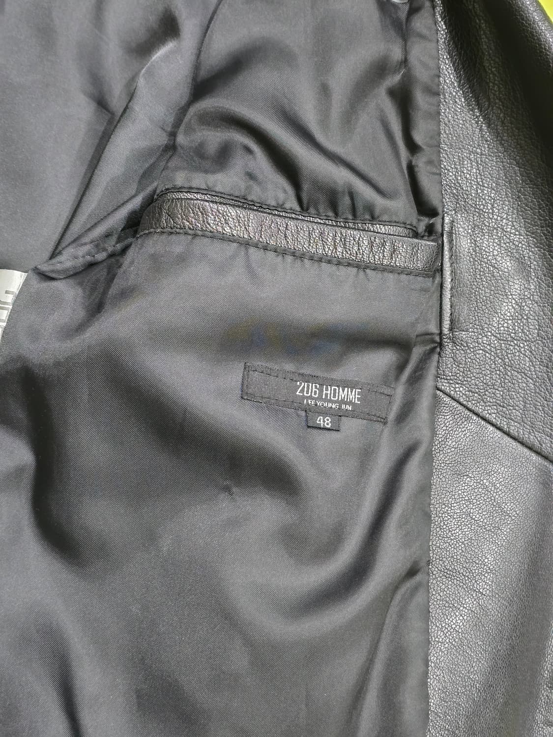 206 옴므 리얼 고트 레더 자켓 (48) 상품이미지9