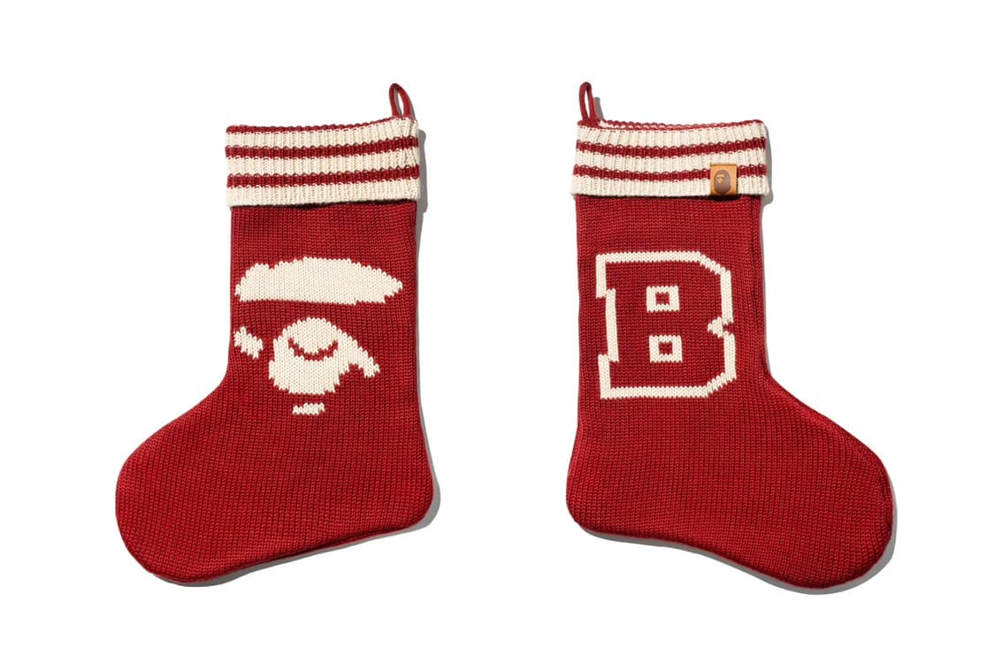 [정품] Bape 베이프 크리스마스 양말 백 주머니 한정 노벨티 상품이미지1