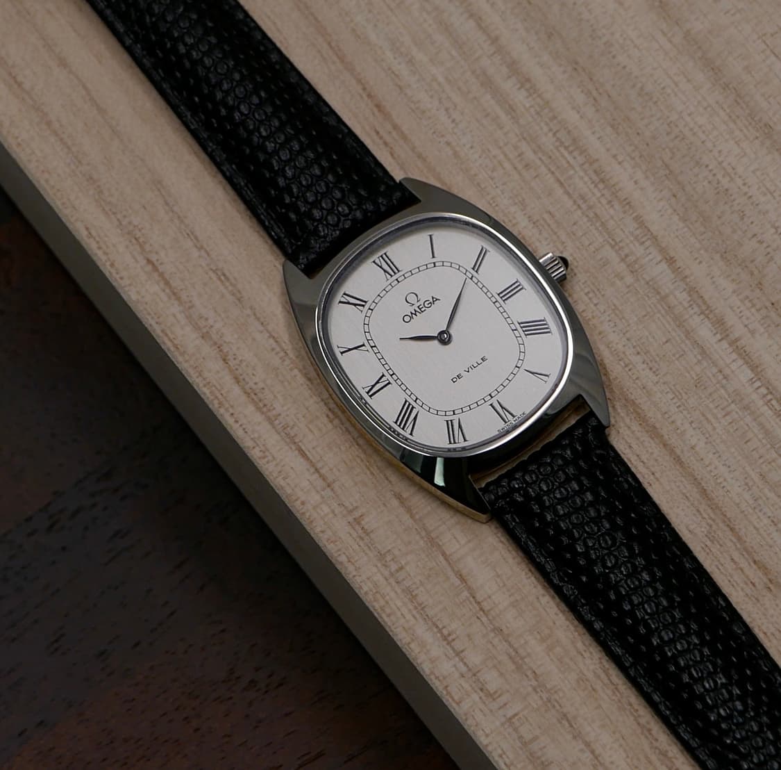 오메가 빈티지 드빌 로만 수동시계 상품이미지2