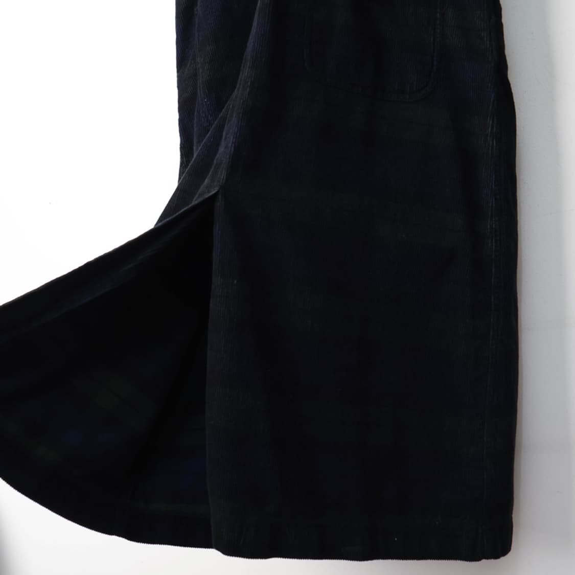 66/비이커 코듀로이 체크 오버롤 상품이미지3