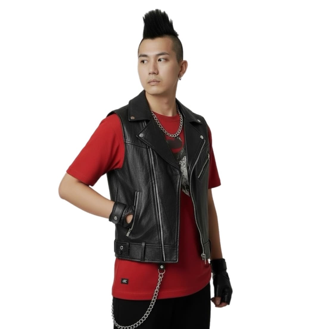 빈티지 FUCk 마우스 프린트 반팔티 상품이미지1