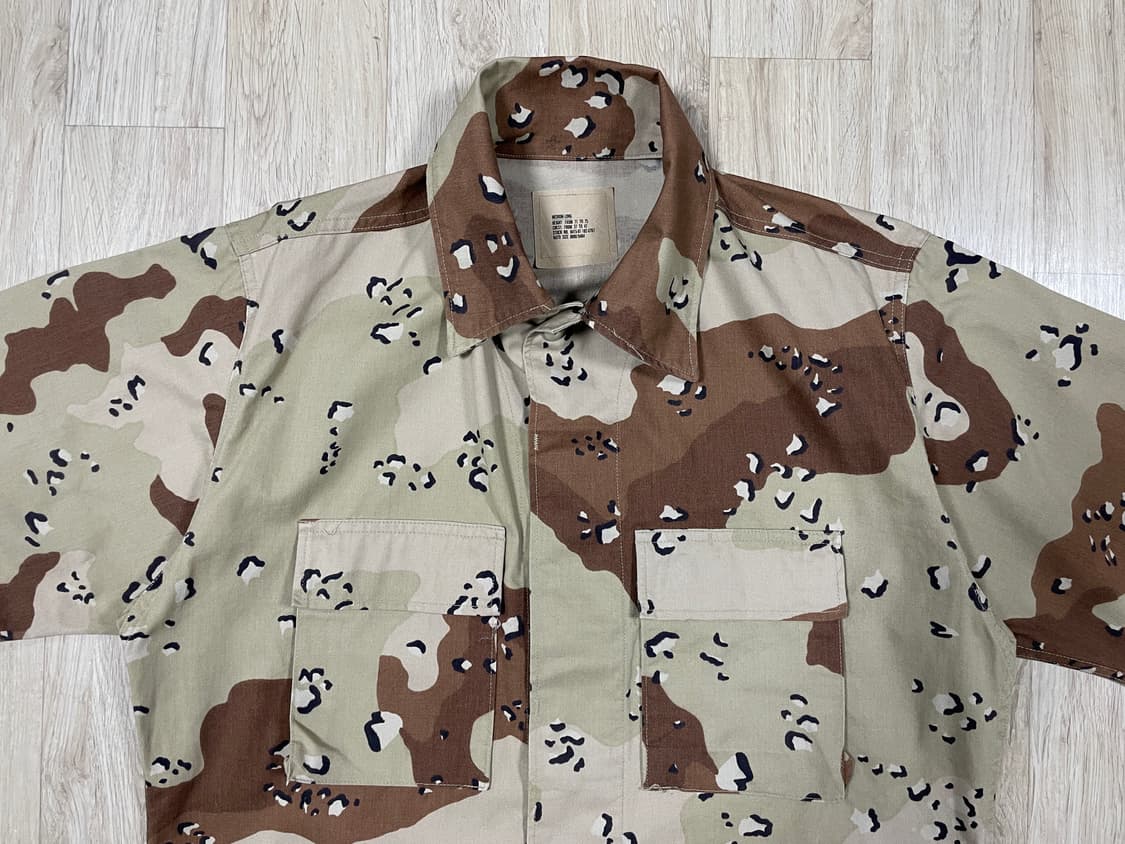 105) 미군 사막6색 초코칩카모 BDU 자켓 상품이미지5