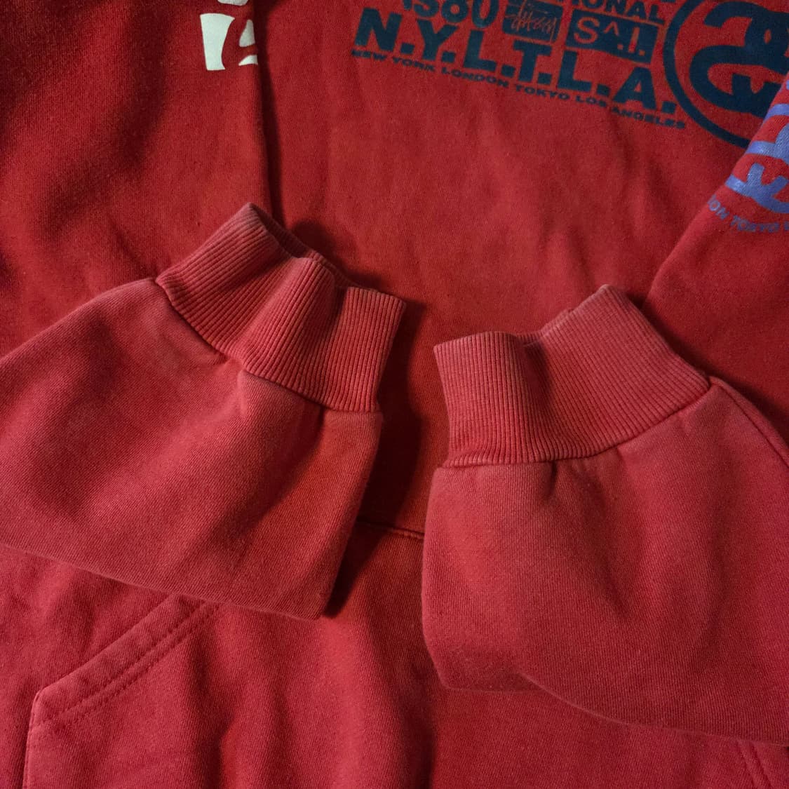 스투시 00s 후드티 L 상품이미지9