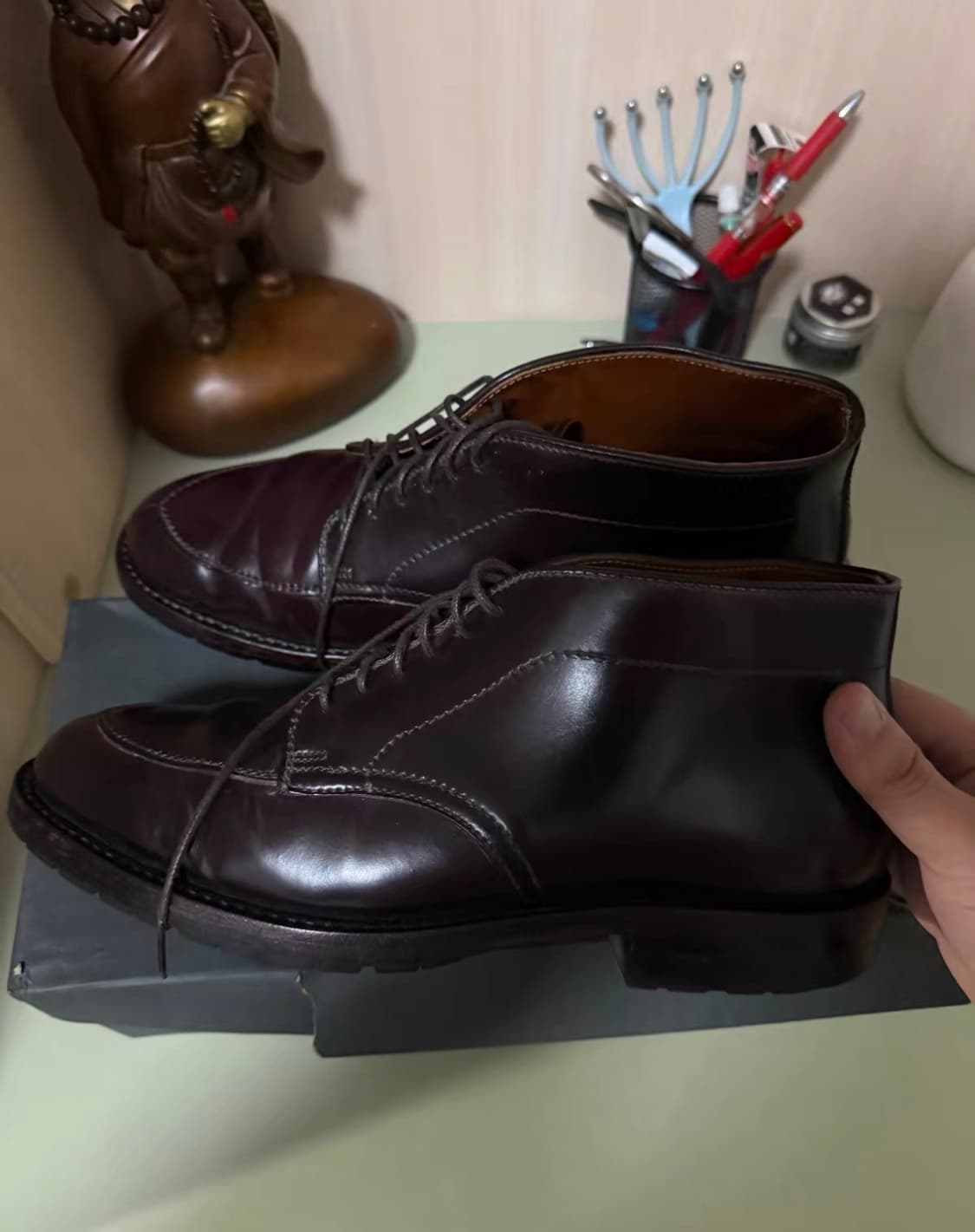 알든 탱커 부츠 코도반 7.5d 상품이미지4