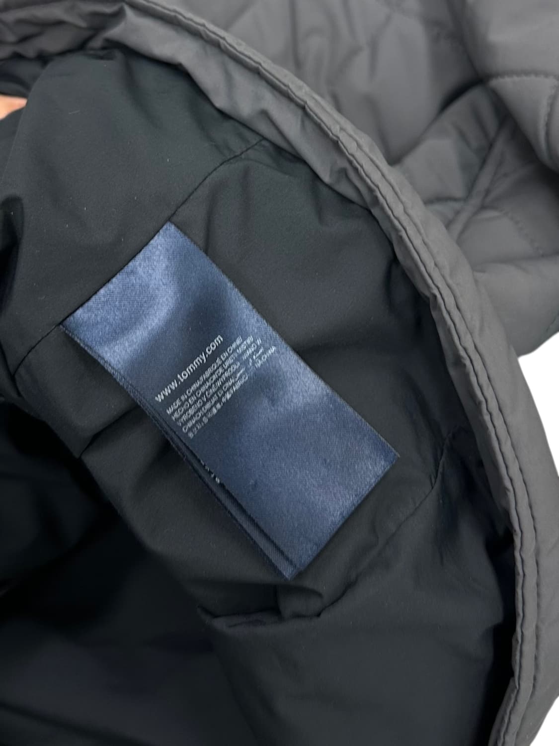 타미힐피거 퀄팅자켓 그레이 (L) 상품이미지9