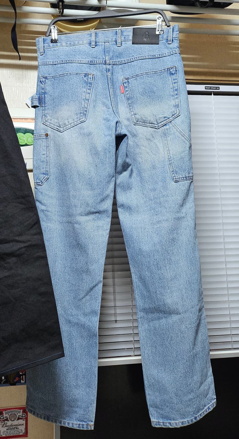 [m] 블랙아웃 데님 워크 팬츠 상품이미지5