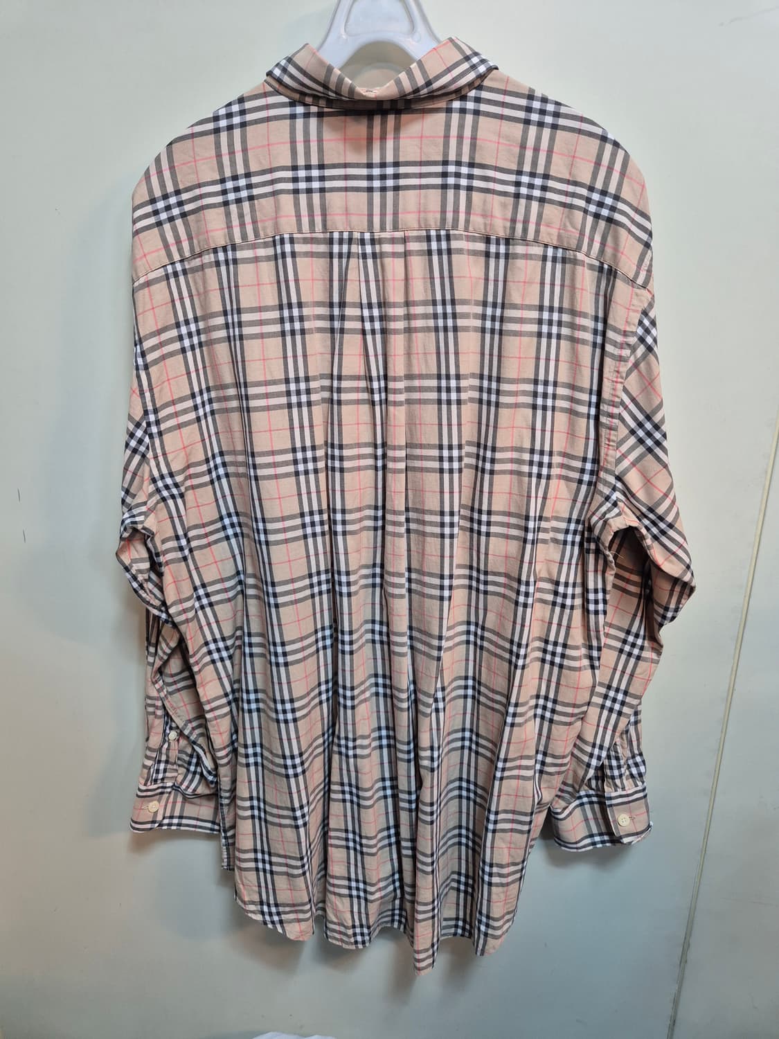 버버리 체크 셔츠 상품이미지8