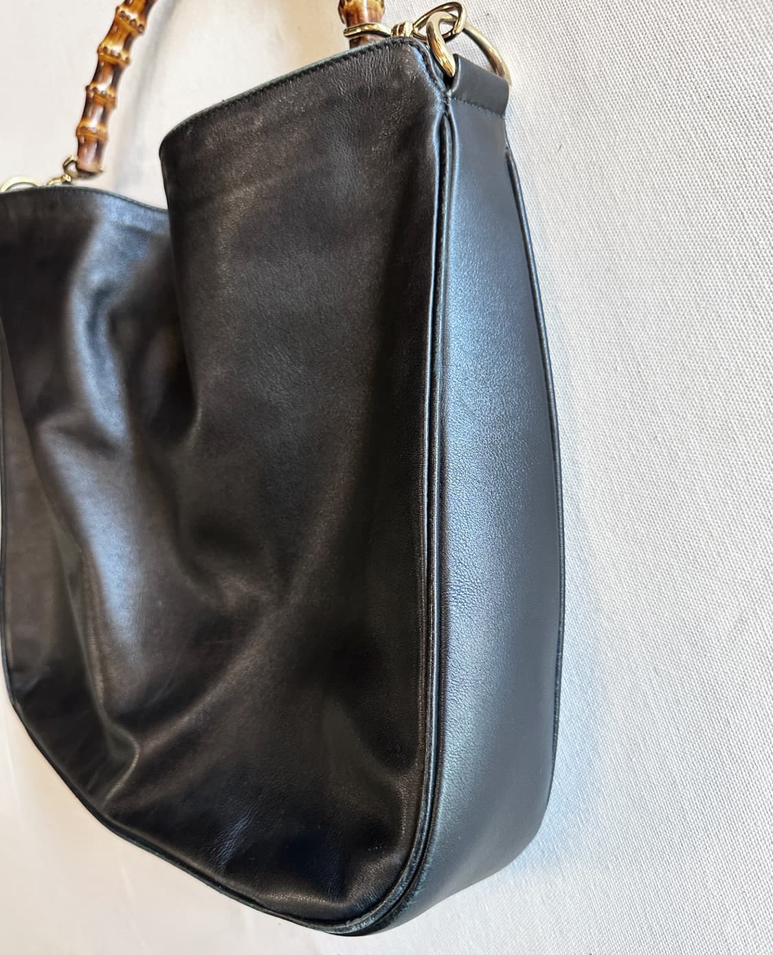 GUCCI leather bamboo bag 상품이미지6
