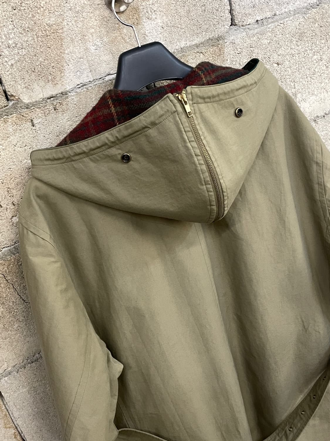 90s 폴로 랄프로렌 후드 트렌치 코트 상품이미지10