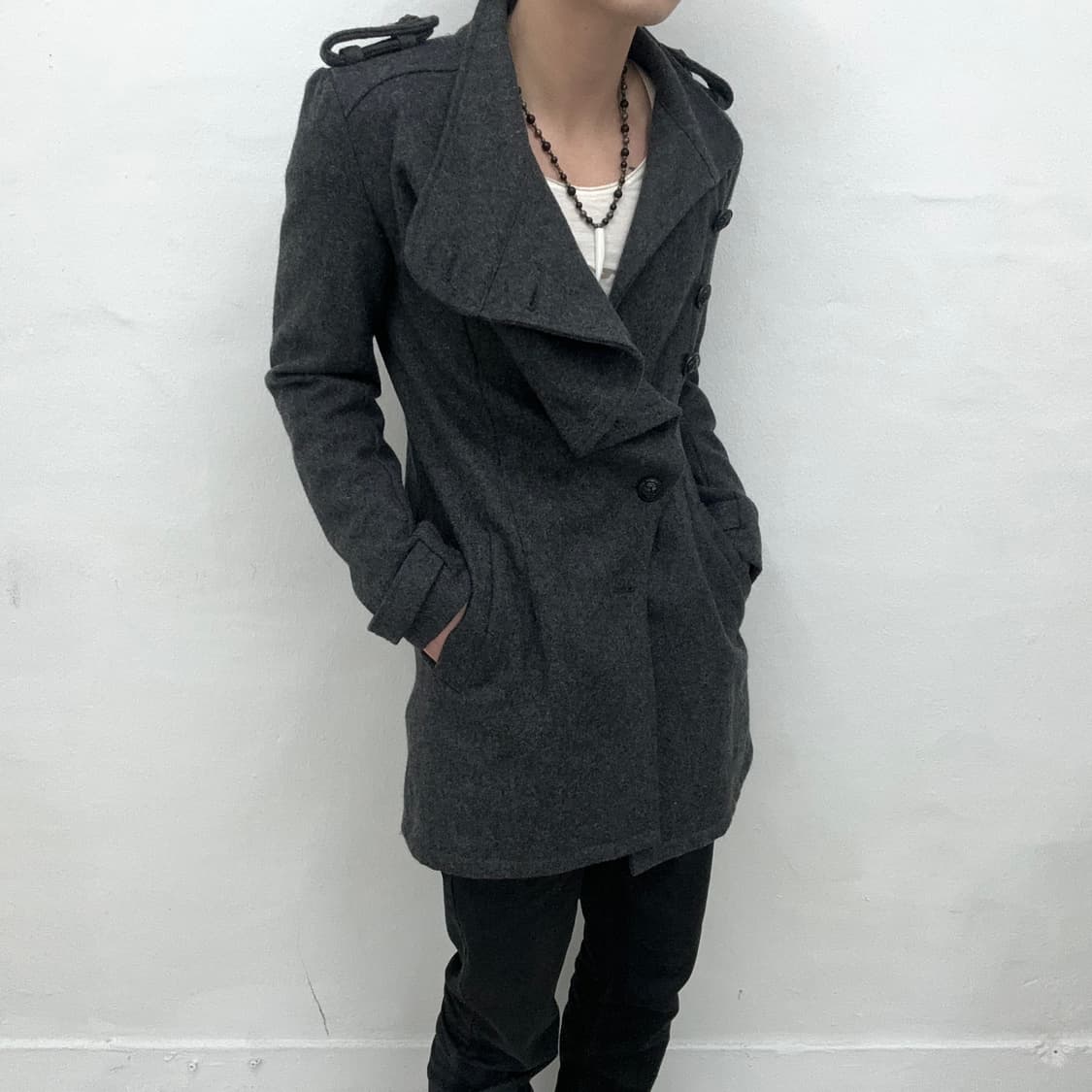 Midas drape wool coat  상품이미지2