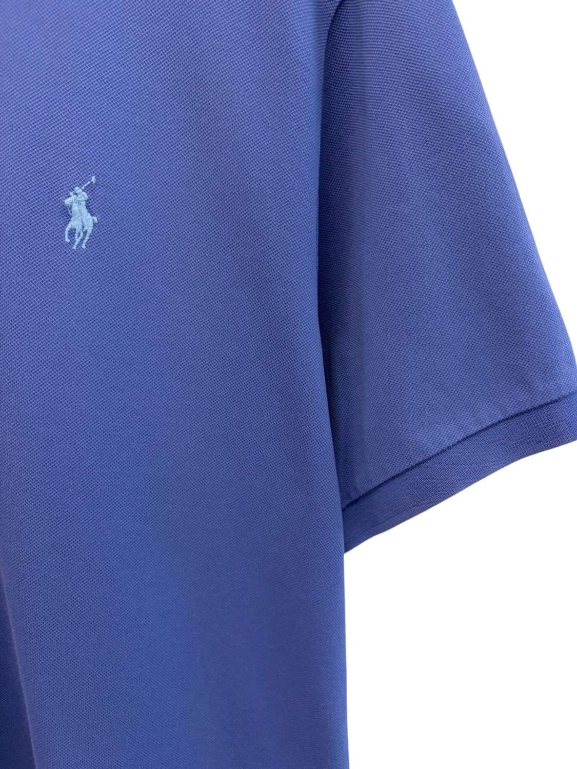 폴로 피케 반팔 매시 블루 (XL)  상품이미지7