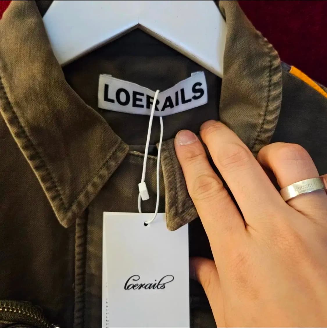 (새상품) 로레일즈 24safari cape 자켓 Free 상품이미지8