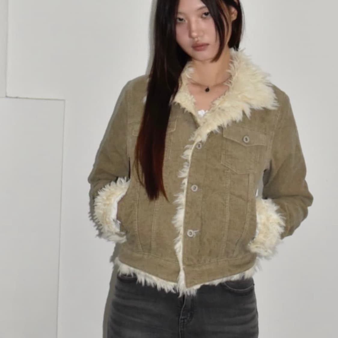 애즈온 karma 퍼자켓 상품이미지2