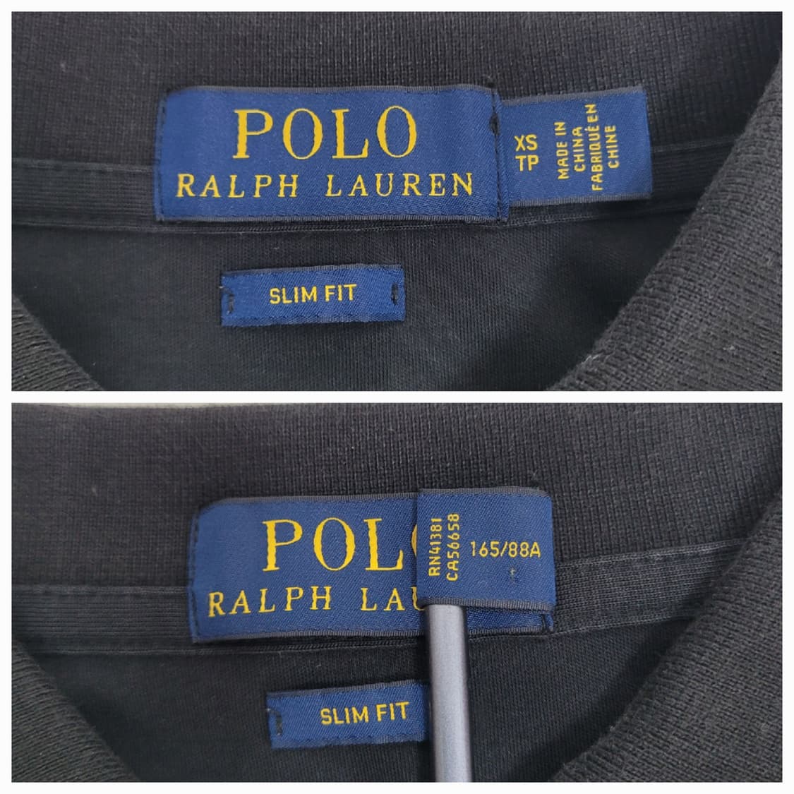 POLO 폴로 랄프로렌 멀티 포니 슬림핏 카라 티셔츠 / XS 블랙
 상품이미지6