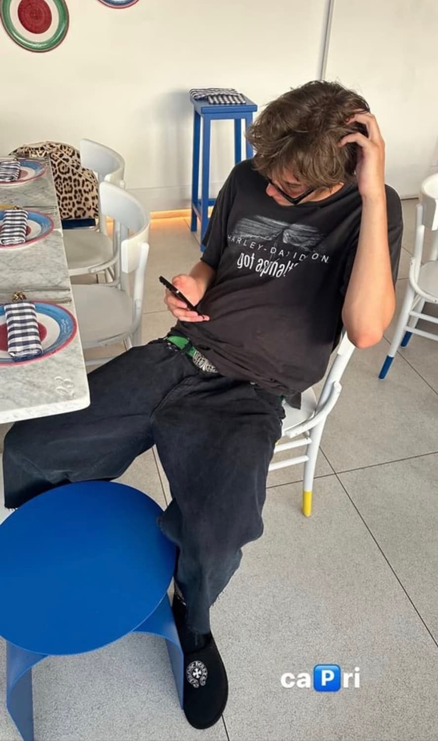 빈티지 할리데이비슨 티셔츠 상품이미지7