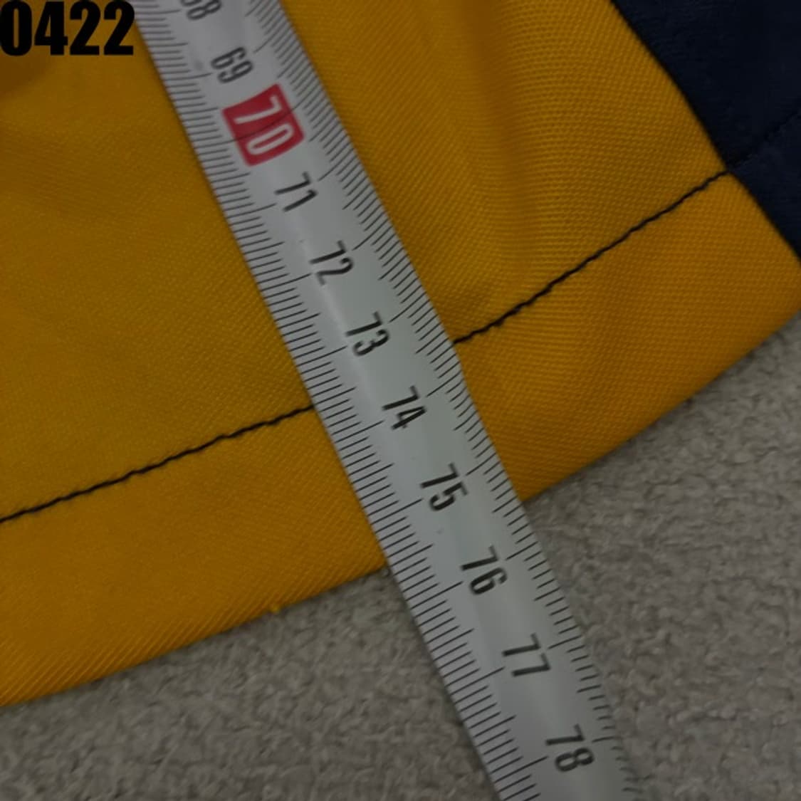 나이키 긴팔 티셔츠 네이비/옐로우 2XL 상품이미지5