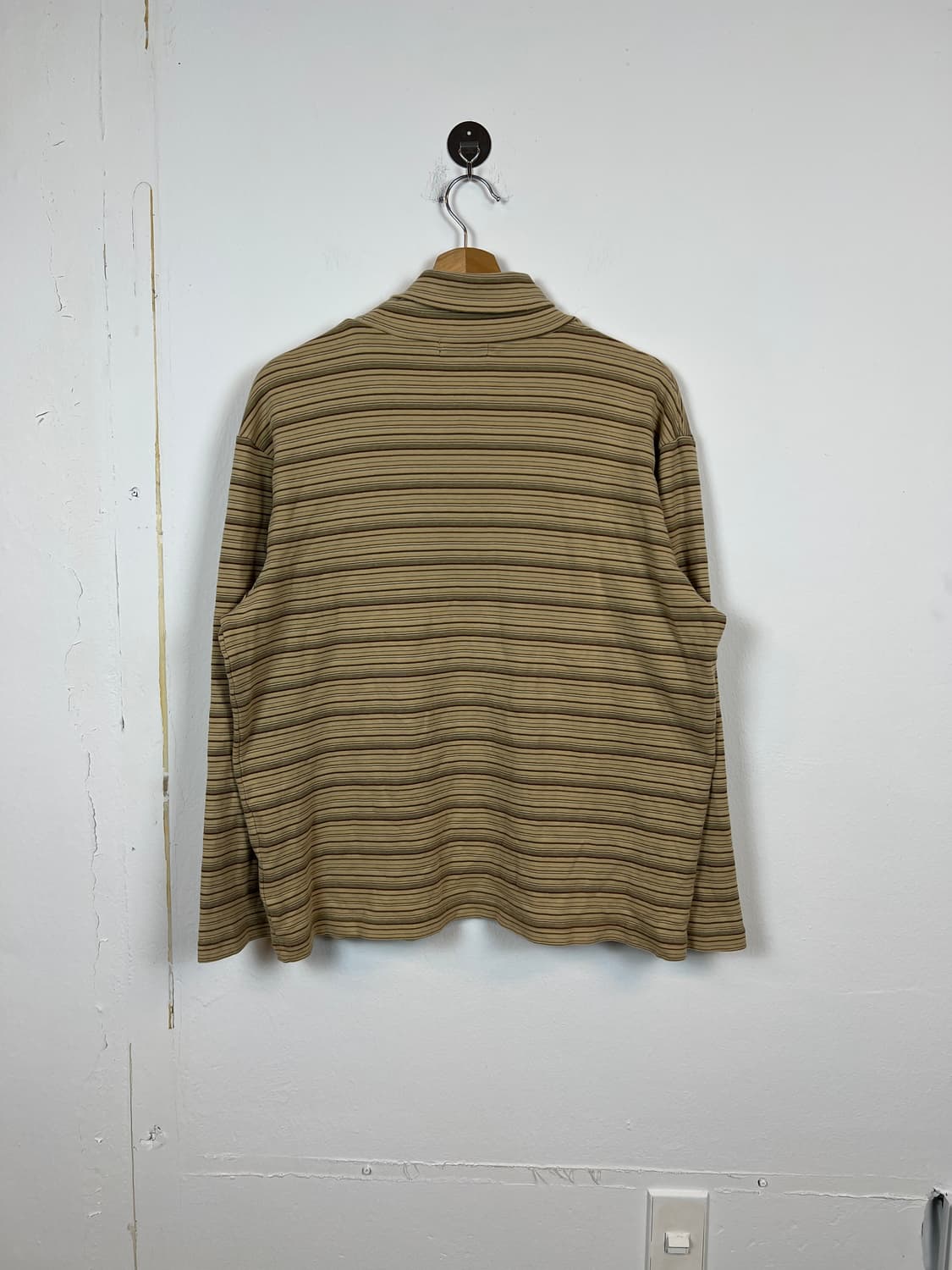 T151 Golden Bear 스트라이프 터틀넥 니트 LL 상품이미지2