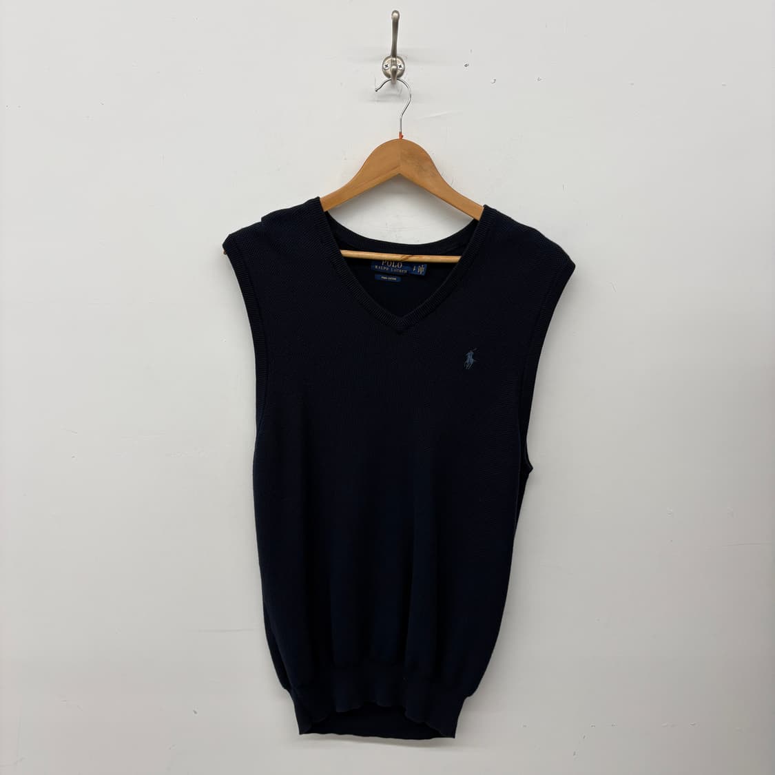 폴로 랄프로렌 니트 베스트 네이비 남성 S 상품이미지1