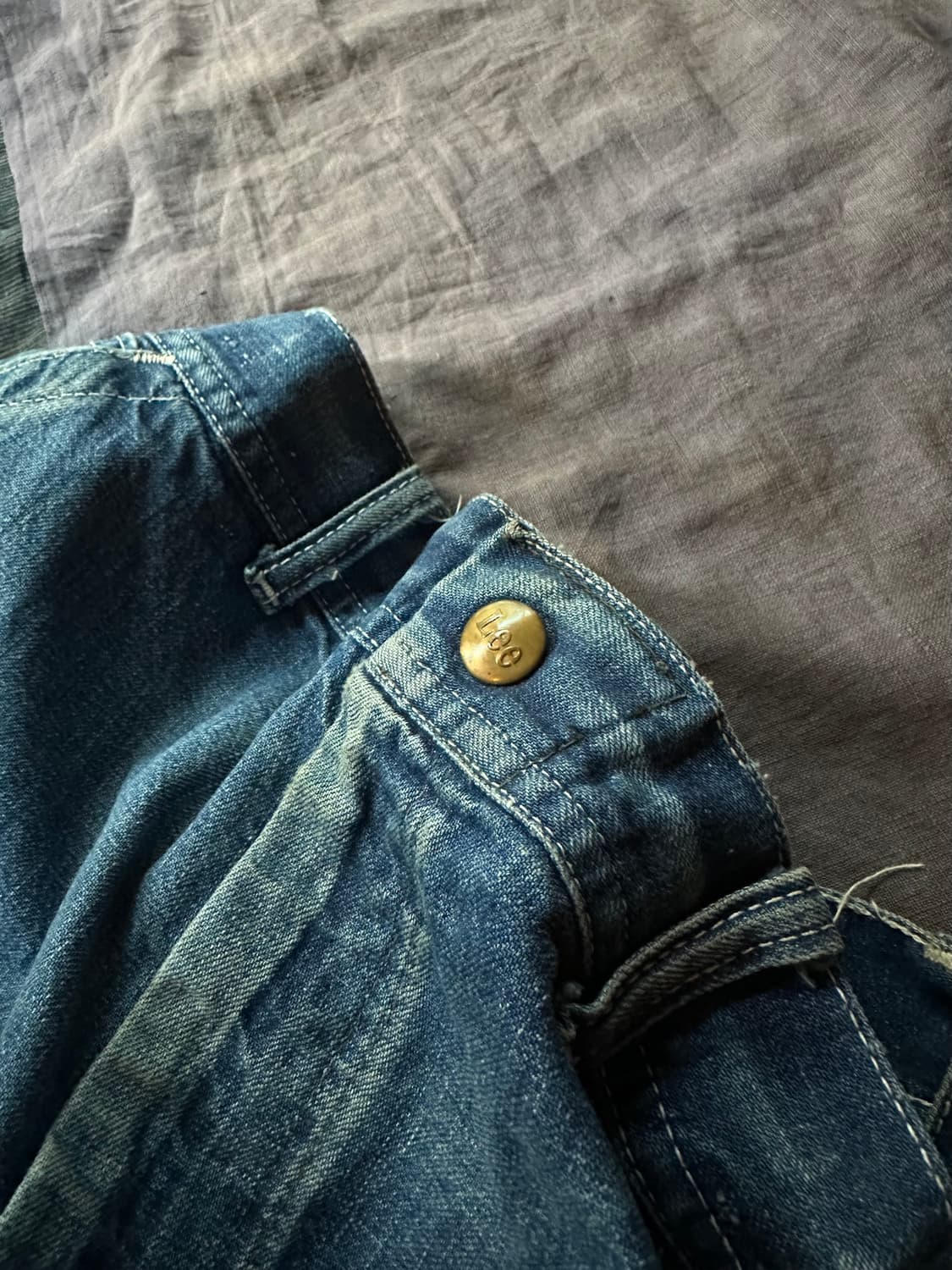 60s USA LEE 리 Boss of the Road 11z 데님 팬츠 상품이미지8