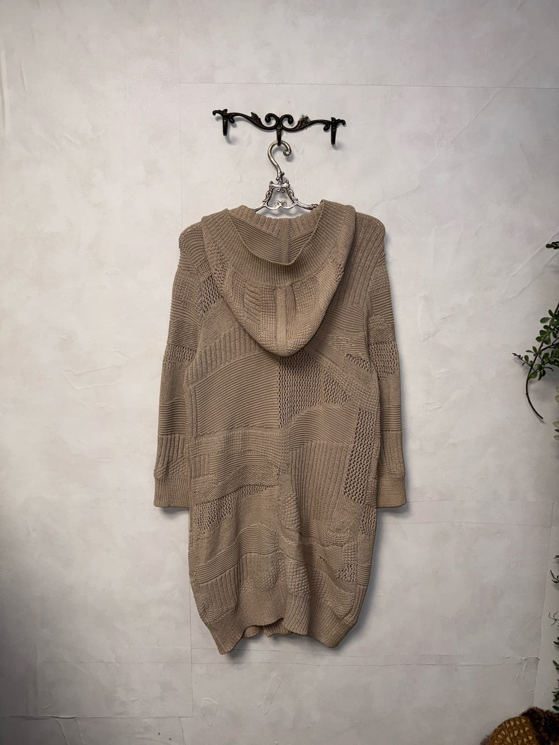 BNX double breasted hood long cardigan  상품이미지6