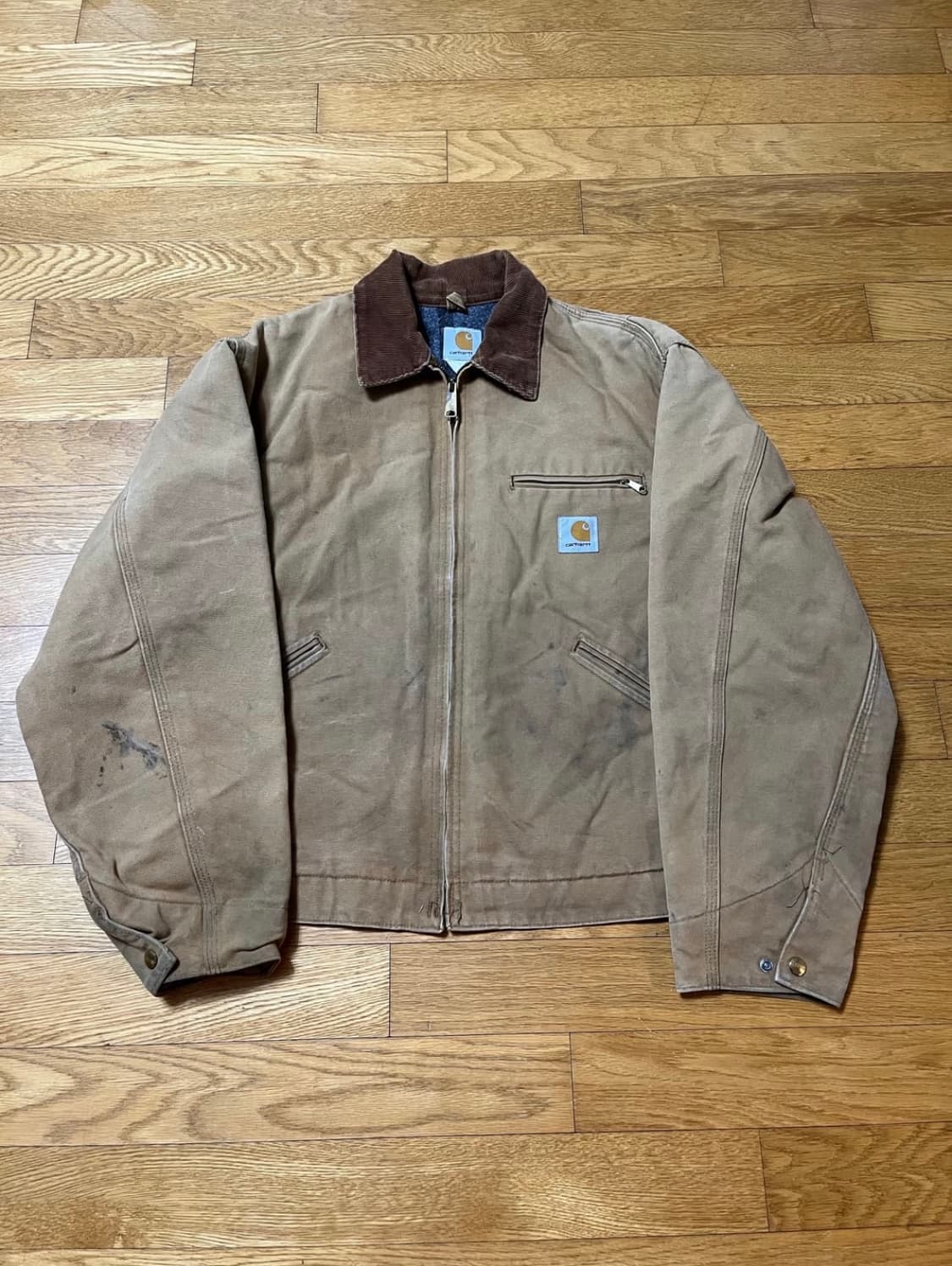 칼하트 디트로이트 자켓 브라운 j01 BRN44 L 상품이미지2