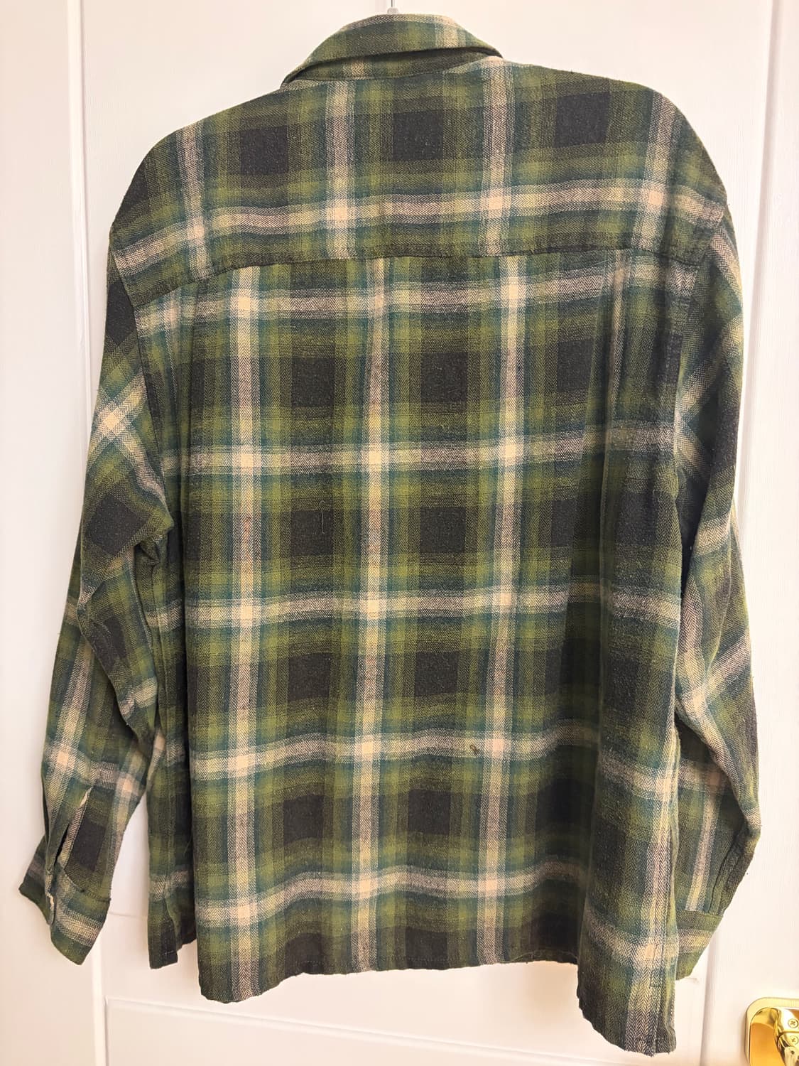 [새상품] 프릭스스토어 그린 체크 셔츠 상품이미지2