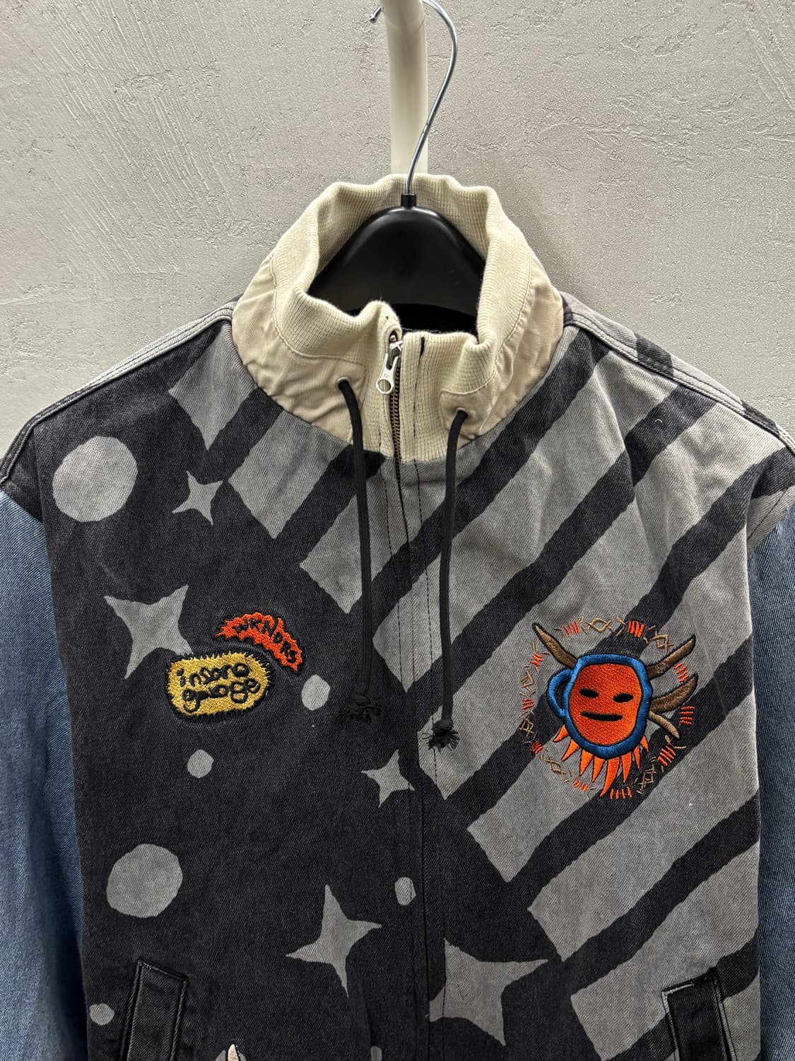 인세인게러지 위캔더스 데님 봄버 자켓 M 상품이미지3