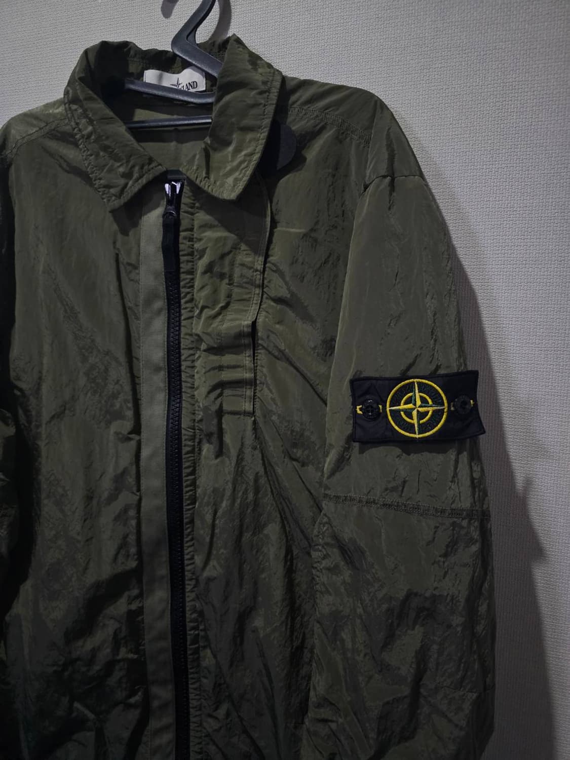 정품 스톤아일랜드 나일론메탈 오버셔츠 95 / M 상품이미지2