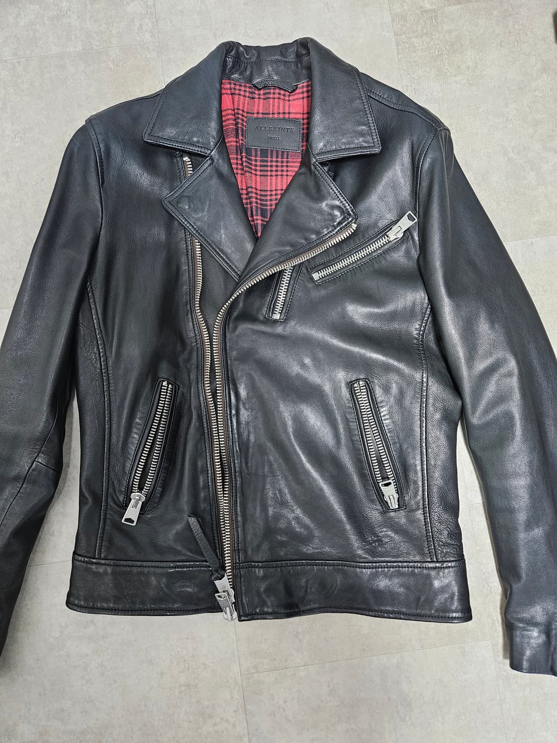 올세인츠 양가죽 라이더자켓 상품이미지1