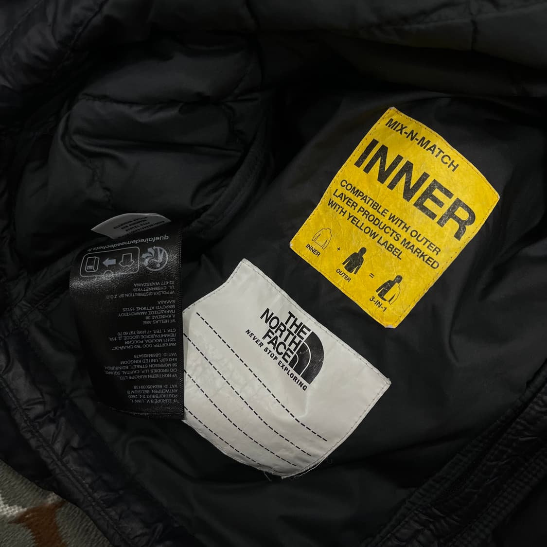 [The North Face] 노스페이스 해외판 써모볼 경량패딩 상품이미지5